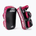 Treniruočių skydas YOKKAO Curved 2 vnt. black/cerise