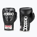 Vyriškos bokso pirštinės YOKKAO Stadium Lace Up black