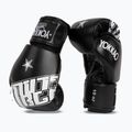 Bokso pirštinės YOKKAO Lettering Boxing black 2