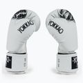 Bokso pirštinės YOKKAO Lettering Boxing white 4