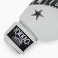 Bokso pirštinės YOKKAO Lettering Boxing white 6