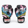 Vyriškos bokso pirštinės YOKKAO Flames black 2