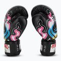 Vyriškos bokso pirštinės YOKKAO Flames black 4