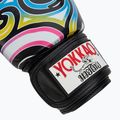 Vyriškos bokso pirštinės YOKKAO Flames black 6