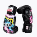 Vyriškos bokso pirštinės YOKKAO Flames black 8
