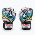Vyriškos bokso pirštinės YOKKAO Flames white 2
