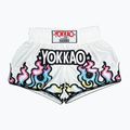 Vyriški treniruočių šortai YOKKAO Flames CarbonFit white