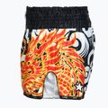 Vyriški treniruočių šortai YOKKAO Dragon Muay Thai black/white 3