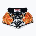 Vyriški treniruočių šortai YOKKAO Dragon Muay Thai black/white 5
