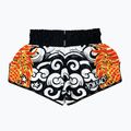 Vyriški treniruočių šortai YOKKAO Dragon Muay Thai black/white 6