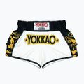 Vyriški treniruočių šortai YOKKAO Original Muay Thai white