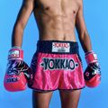 Vyriški treniruočių šortai YOKKAO Original Muay Thai magenta 8