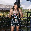 Bokso pirštinės YOKKAO Khalifa Kush Boxing black 7