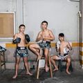 Vyriški treniruočių šortai YOKKAO Power Muay Thai black 5