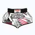 Vyriški treniruočių šortai YOKKAO Power Muay Thai white