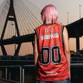 Vyriški treniruočių marškinėliai YOKKAO Basket Bridge Tank Top red 4