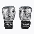 Top King Muay Thai Super Star Snake juodos bokso pirštinės TKBGSS-02A-BK