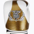 Bokso pirštinės Top King Muay Thai Empower white/gold 4
