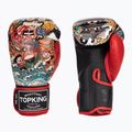 Bokso pirštinės Top King Boxing Culture black/red TKBGCT-SL-2C3