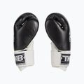 Top King Muay Thai Empower Air baltos ir sidabrinės bokso pirštinės TKBGEM-02A-WH 4