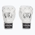 Bokso pirštinės Top King Boxing Chain white/silver