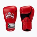 Top King Muay Thai Ultimate Air bokso pirštinės raudonos TKBGAV-RD