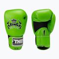 Top King Muay Thai Ultimate Air žalios bokso pirštinės TKBGAV-GN