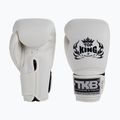 Top King Muay Thai Super White bokso pirštinės TKBGSV-WH 3