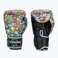 Bokso pirštinės Top King Boxing Culture black/blue