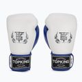 Bokso pirštinės Top King Boxing Reborn white/blue