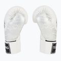 Bokso pirštinės Top King Muay Thai Power Snake white/silver 4