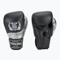 Bokso pirštinės Top King Muay Thai Power Snake black/silver