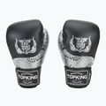 Bokso pirštinės Top King Muay Thai Power Snake black/silver 2