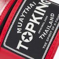 Bokso pirštinės Top King Muay Thai Power Snake red/silver 5