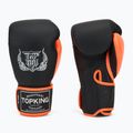 Bokso pirštinės Top King Reborn Boxing Semi Leather white/orange 3