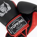 Bokso pirštinės Top King Reborn Boxing Semi Leather black/red 4
