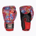 Bokso pirštinės Top King Boxing Wild Tiger black/red
