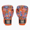 Bokso pirštinės Top King Boxing Wild Tiger black/orange