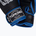 Bokso pirštinės Top King Reborn Boxing Semi Leather black/blue 5