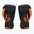 Bokso pirštinės Top King Reborn Boxing Semi Leather black/orange 2