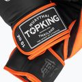 Bokso pirštinės Top King Reborn Boxing Semi Leather black/orange 4