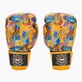 Bokso pirštinės Top King Boxing Wild Tiger black/yellow 2