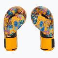 Bokso pirštinės Top King Boxing Wild Tiger black/yellow 4