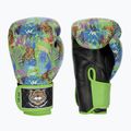 Bokso pirštinės Top King Boxing Wild Tiger black/green