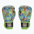 Bokso pirštinės Top King Boxing Wild Tiger black/green