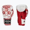 Bokso pirštinės Top King Boxing Dragon red/white