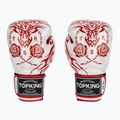 Bokso pirštinės Top King Boxing Dragon red/white