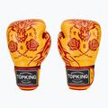 Bokso pirštinės Top King Boxing Dragon yellow 2