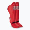 Blauzdų ir pėdų apsaugos Top King Pro Semi Leather red