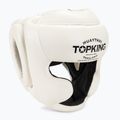 Boksininko šalmas Top King Full Coverage baltas